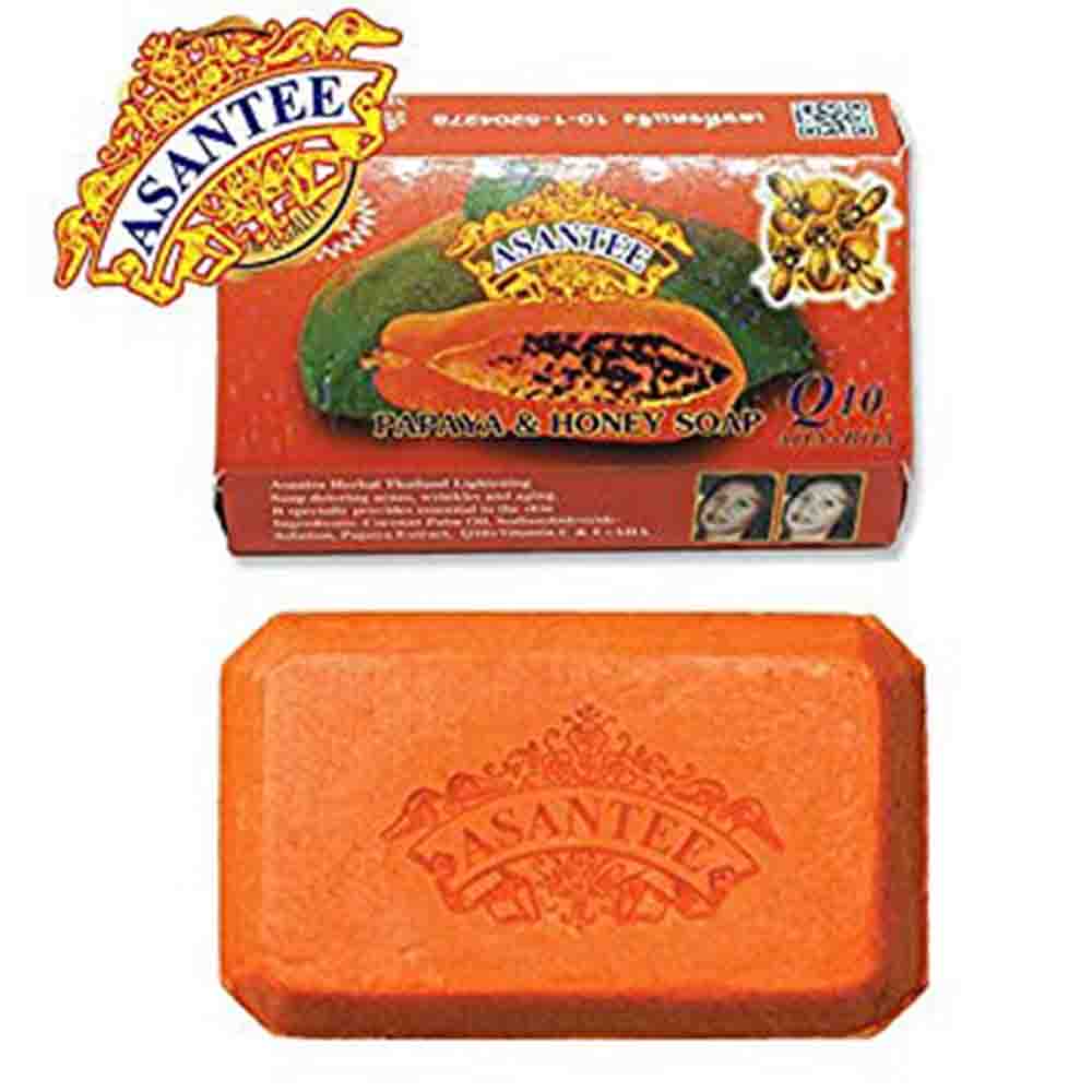 ASANTEE PAPAYA & HONEY SOAP 125G (X12) Trimart