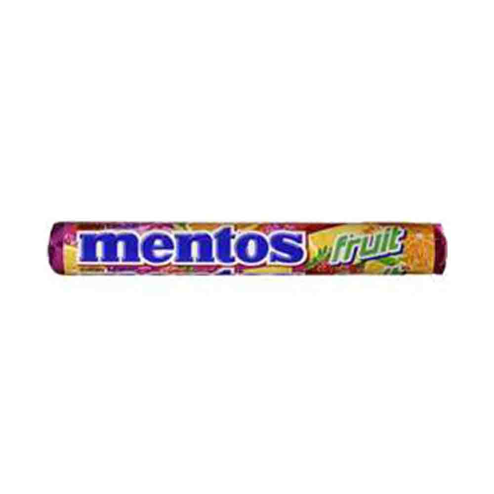 MENTOS FRUIT FLAVOUR1 PIECE 21.6G STICK 8 (X20*12 – Trimart